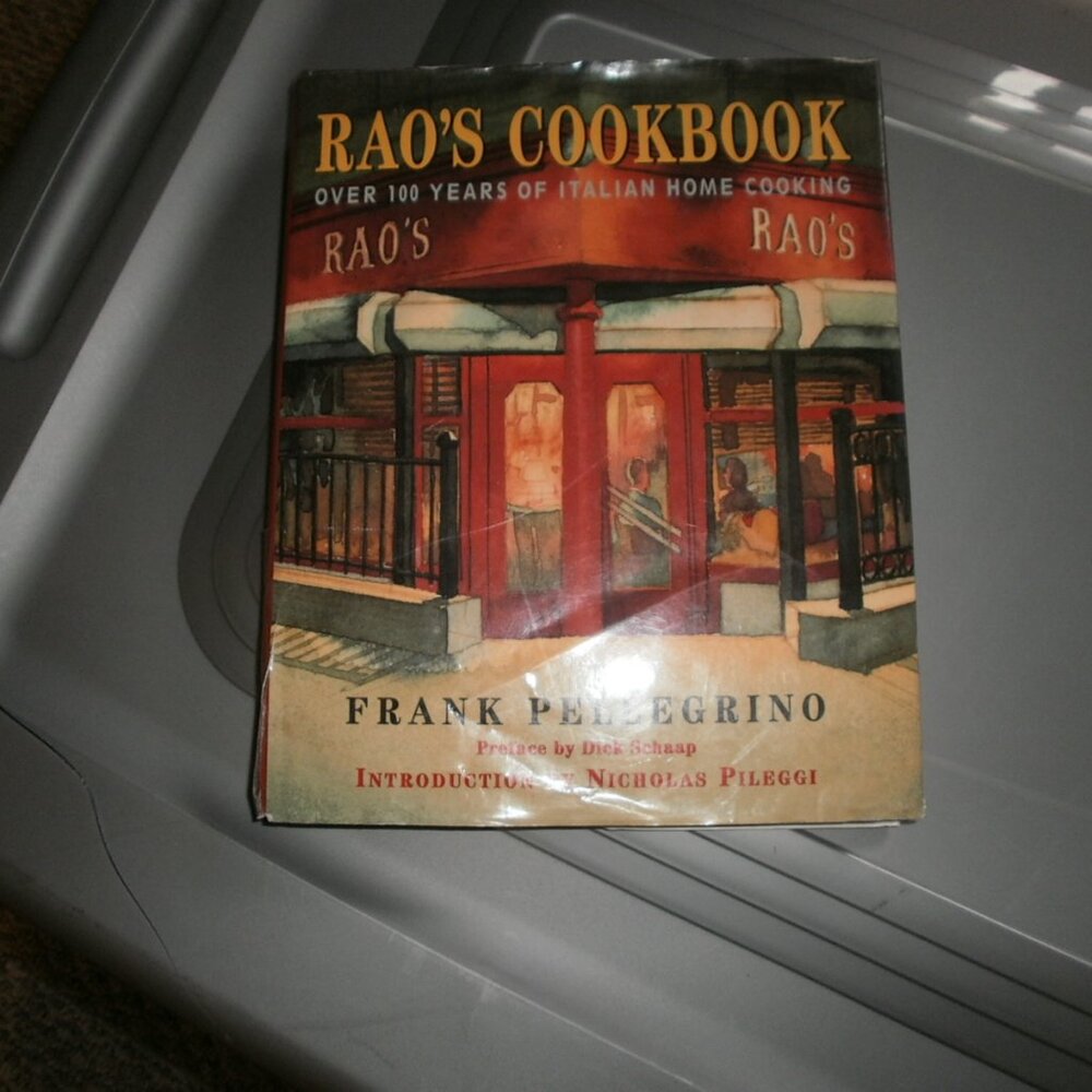 RAO's Cookbook by Frank Pellegrino